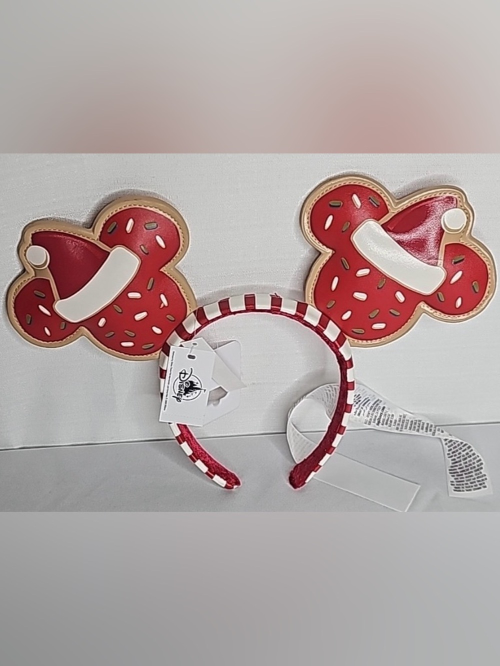 Disney Parks Mickey Christmas Cookie Ears with Sprinkles